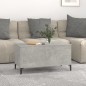 vidaXL Couchtisch Betongrau 90x44,5x45 cm Holzwerkstoff vidaXL Couchtisch Betongrau 90x44,5x45 cm Holzwerkstoff