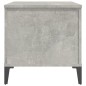 vidaXL Couchtisch Betongrau 90x44,5x45 cm Holzwerkstoff vidaXL Couchtisch Betongrau 90x44,5x45 cm Holzwerkstoff