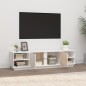 vidaXL TV-Schrank Weiß 156x40x40 cm Massivholz Kiefer vidaXL TV-Schrank Weiß 156x40x40 cm Massivholz Kiefer