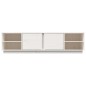vidaXL TV-Schrank Weiß 156x40x40 cm Massivholz Kiefer vidaXL TV-Schrank Weiß 156x40x40 cm Massivholz Kiefer