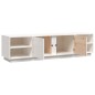 vidaXL TV-Schrank Weiß 156x40x40 cm Massivholz Kiefer vidaXL TV-Schrank Weiß 156x40x40 cm Massivholz Kiefer