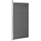 vidaXL Zaunelement WPC 95x186 cm Schwarz vidaXL Zaunelement WPC 95x186 cm Schwarz