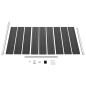 vidaXL Zaunelement WPC 95x186 cm Schwarz vidaXL Zaunelement WPC 95x186 cm Schwarz