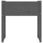 vidaXL Pflanzkübel Grau 78x40x81 cm Massivholz Kiefer vidaXL Pflanzkübel Grau 78x40x81 cm Massivholz Kiefer