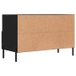 vidaXL TV-Schrank Schwarz 80x36x50 cm Holzwerkstoff vidaXL TV-Schrank Schwarz 80x36x50 cm Holzwerkstoff