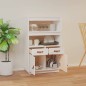 vidaXL Highboard Weiß 67x40x108,5 cm Massivholz Kiefer vidaXL Highboard Weiß 67x40x108,5 cm Massivholz Kiefer