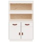 vidaXL Highboard Weiß 67x40x108,5 cm Massivholz Kiefer vidaXL Highboard Weiß 67x40x108,5 cm Massivholz Kiefer