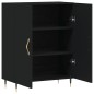 vidaXL Sideboard Schwarz 69,5x34x90 cm Holzwerkstoff vidaXL Sideboard Schwarz 69,5x34x90 cm Holzwerkstoff
