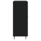 vidaXL Sideboard Schwarz 69,5x34x90 cm Holzwerkstoff vidaXL Sideboard Schwarz 69,5x34x90 cm Holzwerkstoff