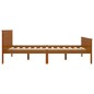 vidaXL Massivholzbett Honigbraun Kiefernholz 140x200 cm vidaXL Massivholzbett Honigbraun Kiefernholz 140x200 cm