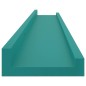 vidaXL Wandregale 2 Stk. Blau 60x9x3 cm vidaXL Wandregale 2 Stk. Blau 60x9x3 cm