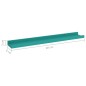 vidaXL Wandregale 2 Stk. Blau 60x9x3 cm vidaXL Wandregale 2 Stk. Blau 60x9x3 cm