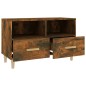 vidaXL TV-Schrank Räuchereiche 80x36x50 cm Holzwerkstoff vidaXL TV-Schrank Räuchereiche 80x36x50 cm Holzwerkstoff