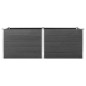 vidaXL Garten-Hochbeet 250 x 50 x 91 cm WPC Grau vidaXL Garten-Hochbeet 250 x 50 x 91 cm WPC Grau