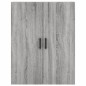 Highboard Grau Sonoma 69,5x34x180 cm Holzwerkstoff Highboard Grau Sonoma 69,5x34x180 cm Holzwerkstoff