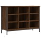 vidaXL Schuhregal Braun Eichen-Optik 100x35x70 cm Holzwerkstoff vidaXL Schuhregal Braun Eichen-Optik 100x35x70 cm Holzwerkstoff