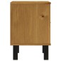 vidaXL Nachttisch FLAM 40x35x50 cm Massivholz Kiefer vidaXL Nachttisch FLAM 40x35x50 cm Massivholz Kiefer