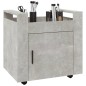 vidaXL Bürowagen Betongrau 60x45x60 cm Holzwerkstoff vidaXL Bürowagen Betongrau 60x45x60 cm Holzwerkstoff