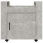 vidaXL Bürowagen Betongrau 60x45x60 cm Holzwerkstoff vidaXL Bürowagen Betongrau 60x45x60 cm Holzwerkstoff