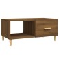 vidaXL Couchtisch Braun Eichen-Optik 89,5x50x40 cm Holzwerkstoff vidaXL Couchtisch Braun Eichen-Optik 89,5x50x40 cm Holzwerkstoff