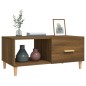 vidaXL Couchtisch Braun Eichen-Optik 89,5x50x40 cm Holzwerkstoff vidaXL Couchtisch Braun Eichen-Optik 89,5x50x40 cm Holzwerkstoff