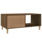 vidaXL Couchtisch Braun Eichen-Optik 89,5x50x40 cm Holzwerkstoff vidaXL Couchtisch Braun Eichen-Optik 89,5x50x40 cm Holzwerkstoff