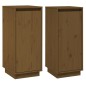vidaXL Sideboards 2 Stk. Honigbraun 31,5x34x75 cm Massivholz Kiefer vidaXL Sideboards 2 Stk. Honigbraun 31,5x34x75 cm Massivholz Kiefer