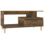 vidaXL Couchtisch Räuchereiche 90x49x45 cm Holzwerkstoff vidaXL Couchtisch Räuchereiche 90x49x45 cm Holzwerkstoff