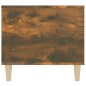 vidaXL Couchtisch Räuchereiche 90x49x45 cm Holzwerkstoff vidaXL Couchtisch Räuchereiche 90x49x45 cm Holzwerkstoff