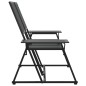 vidaXL 2-Sitzer-Gartenbank 165 cm Schwarz Stahl vidaXL 2-Sitzer-Gartenbank 165 cm Schwarz Stahl