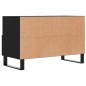 vidaXL TV-Schrank Schwarz 80x36x50 cm Holzwerkstoff vidaXL TV-Schrank Schwarz 80x36x50 cm Holzwerkstoff