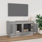 vidaXL TV-Schrank Grau Sonoma 80x35x45 cm Holzwerkstoff vidaXL TV-Schrank Grau Sonoma 80x35x45 cm Holzwerkstoff