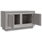 vidaXL TV-Schrank Grau Sonoma 80x35x45 cm Holzwerkstoff vidaXL TV-Schrank Grau Sonoma 80x35x45 cm Holzwerkstoff