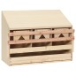 vidaXL 3er Legenest 72x33x54 cm Massivholz Kiefer vidaXL 3er Legenest 72x33x54 cm Massivholz Kiefer