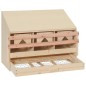 vidaXL 3er Legenest 72x33x54 cm Massivholz Kiefer vidaXL 3er Legenest 72x33x54 cm Massivholz Kiefer