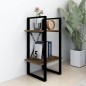 vidaXL Bücherregal 2 Fächer Braun Eiche-Optik 40x30x70cm Holzwerkstoff vidaXL Bücherregal 2 Fächer Braun Eiche-Optik 40x30x70cm Holzwerkstoff
