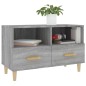 vidaXL TV-Schrank Grau Sonoma 80x36x50 cm Holzwerkstoff vidaXL TV-Schrank Grau Sonoma 80x36x50 cm Holzwerkstoff