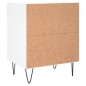 vidaXL Nachttische 2 Stk. Weiß 40x30x50 cm Holzwerkstoff vidaXL Nachttische 2 Stk. Weiß 40x30x50 cm Holzwerkstoff