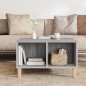 vidaXL Couchtisch Grau Sonoma 60x50x36,5 cm Holzwerkstoff vidaXL Couchtisch Grau Sonoma 60x50x36,5 cm Holzwerkstoff
