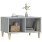 vidaXL Couchtisch Grau Sonoma 60x50x36,5 cm Holzwerkstoff vidaXL Couchtisch Grau Sonoma 60x50x36,5 cm Holzwerkstoff