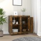 vidaXL Sideboard Räuchereiche 80x40x75 cm vidaXL Sideboard Räuchereiche 80x40x75 cm