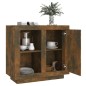 vidaXL Sideboard Räuchereiche 80x40x75 cm vidaXL Sideboard Räuchereiche 80x40x75 cm