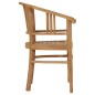 vidaXL Gartenstühle 2 Stk. Massivholz Teak vidaXL Gartenstühle 2 Stk. Massivholz Teak