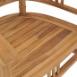 vidaXL Gartenstühle 2 Stk. Massivholz Teak vidaXL Gartenstühle 2 Stk. Massivholz Teak