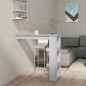 vidaXL Wand-Bartisch Grau Sonoma 102x45x103,5 cm Holzwerkstoff vidaXL Wand-Bartisch Grau Sonoma 102x45x103,5 cm Holzwerkstoff