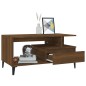 vidaXL Couchtisch Braun Eichen-Optik 90x49x45 cm Holzwerkstoff