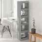vidaXL Bücherregal/Raumteiler Grau Sonoma 40x30x166 cm vidaXL Bücherregal/Raumteiler Grau Sonoma 40x30x166 cm
