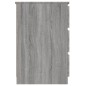 vidaXL Schreibtisch Grau Sonoma 140x50x77 cm Holzwerkstoff vidaXL Schreibtisch Grau Sonoma 140x50x77 cm Holzwerkstoff