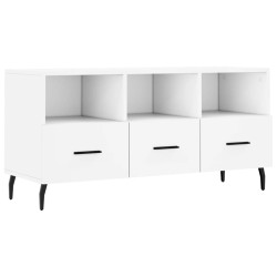 vidaXL TV-Schrank Weiß 102x36x50 cm Holzwerkstoff