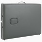 vidaXL Massagetisch mit 2 Zonen Holzrahmen Anthrazit 186×68 cm vidaXL Massagetisch mit 2 Zonen Holzrahmen Anthrazit 186×68 cm